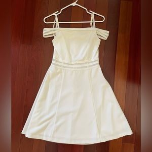 Guess off the shoulder white dress